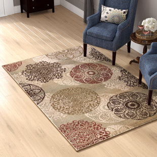 2 X 7 Runner Wayfair Winterberry Beige Brown Red Area Rug
