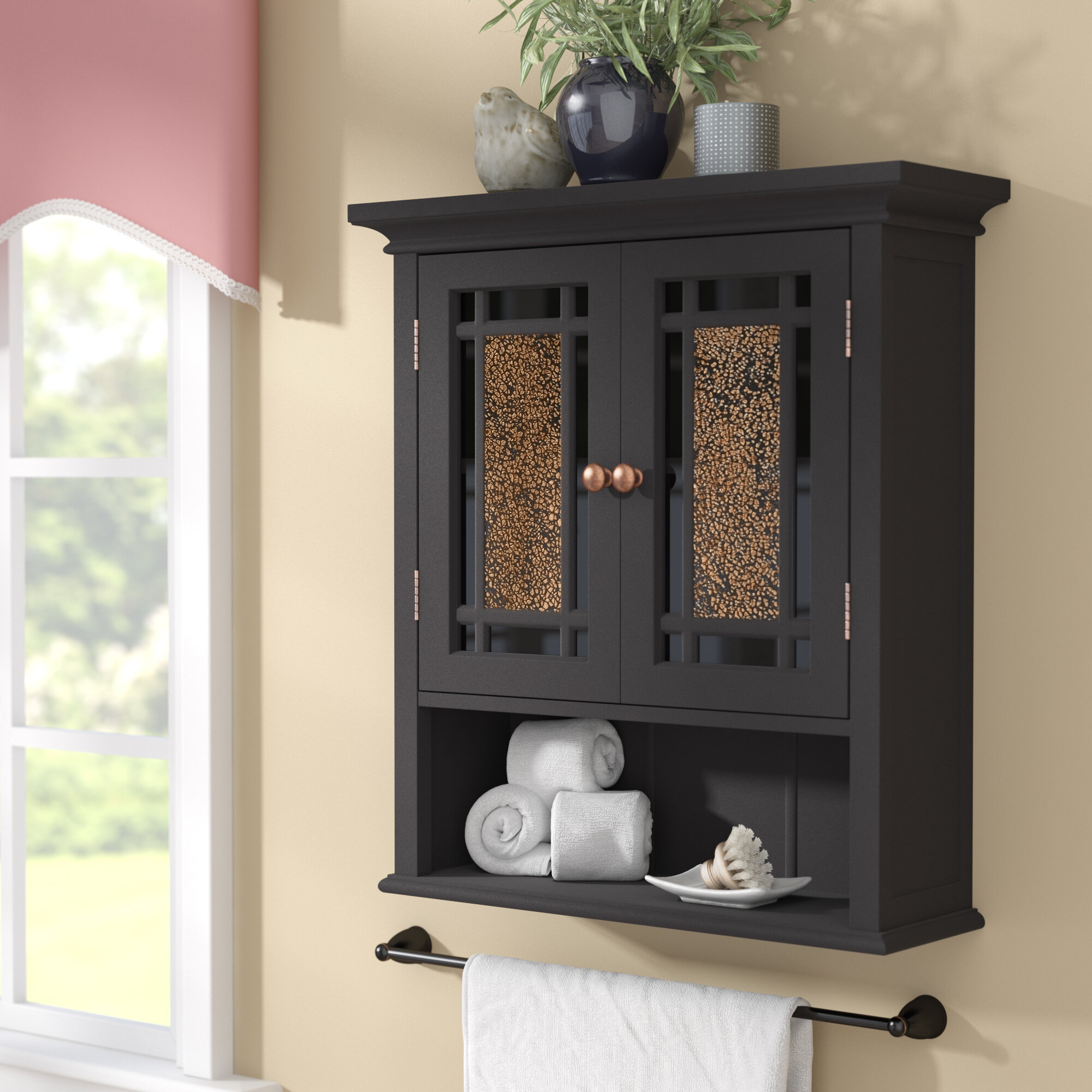 Wood Wall Mounted Hutch Wayfair