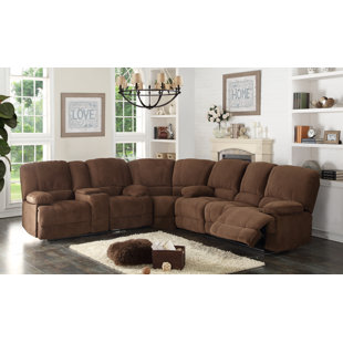 Reclining Sectionals You Ll Love Wayfair Kevin Reclining Sectional