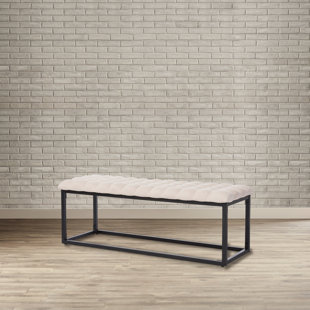 Upholstered Ottoman With Shelf Wayfair Luna Upholstered Bench