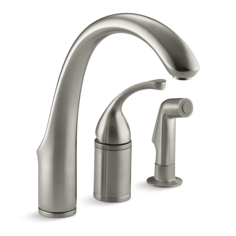 K-10430-BN,CP,BV Kohler Forté 3-Hole Remote Valve Kitchen ...