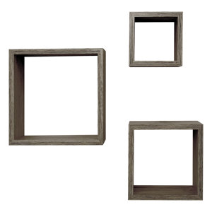 Cubbi 3 Piece Wall Shelf Set