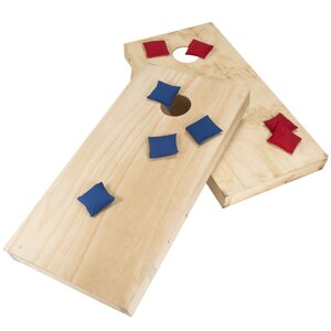 Wooden Cornhole Set