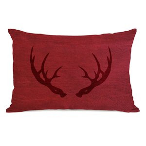 Adorno Antlers Inverted Lumbar Pillow