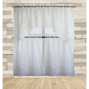 Blue White Valances Kitchen Curtains You Ll Love In 2019 Wayfair