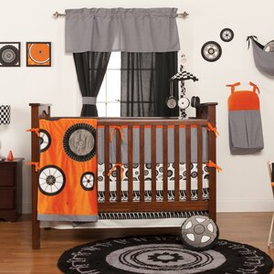 Teyo's Tires 3 Piece Crib Bedding Set