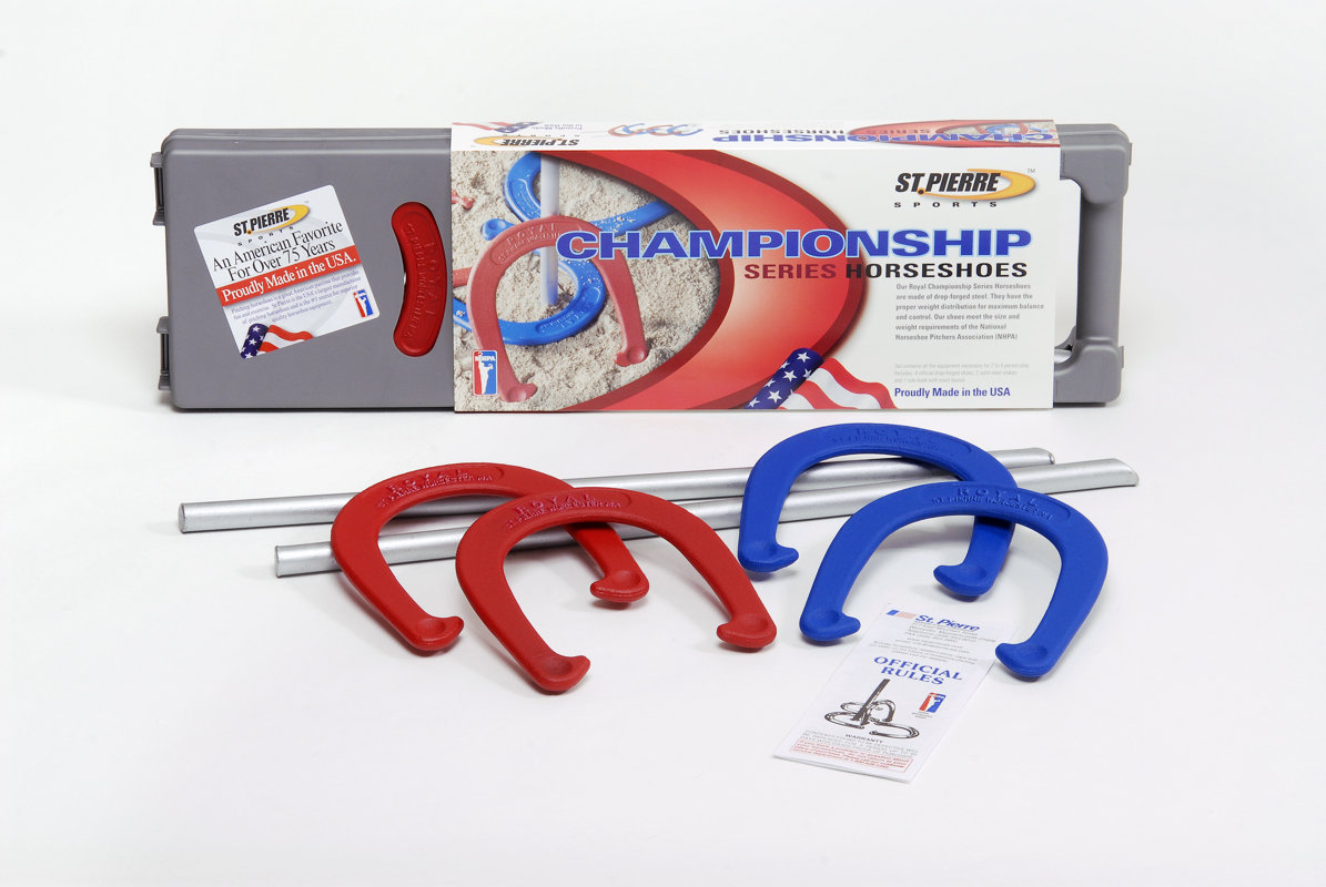 StPierreSports Royal Classic Horseshoe Game Set & Reviews Wayfair