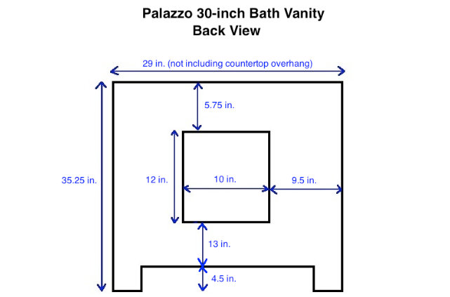 Palazzo 60-Inch Double Bathroom Vanity kbc palazzo 30" single bathroom vanity set & reviews | wayfair Palazzo 60-Inch Double Bathroom Vanity kbc palazzo 30" single bathroom vanity set & reviews | wayfair