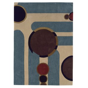 Carrollton Hand-Tufted Blue Area Rug