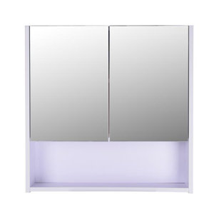 60 cm x 60 cm Spiegelschrank von Homcom