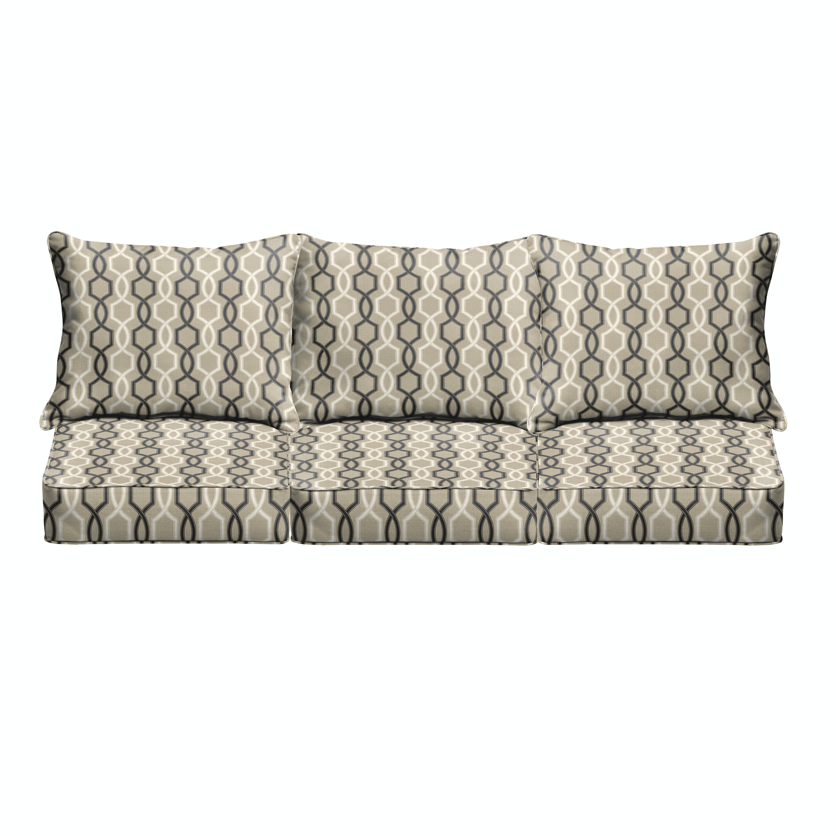 Darby Home Co Bank 6 Piece Indoor Outdoor Sofa Cushion Set Wayfair