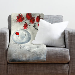 Large Sofa Throw Cover Wayfair Far Side Of The Moon Throw Blanket