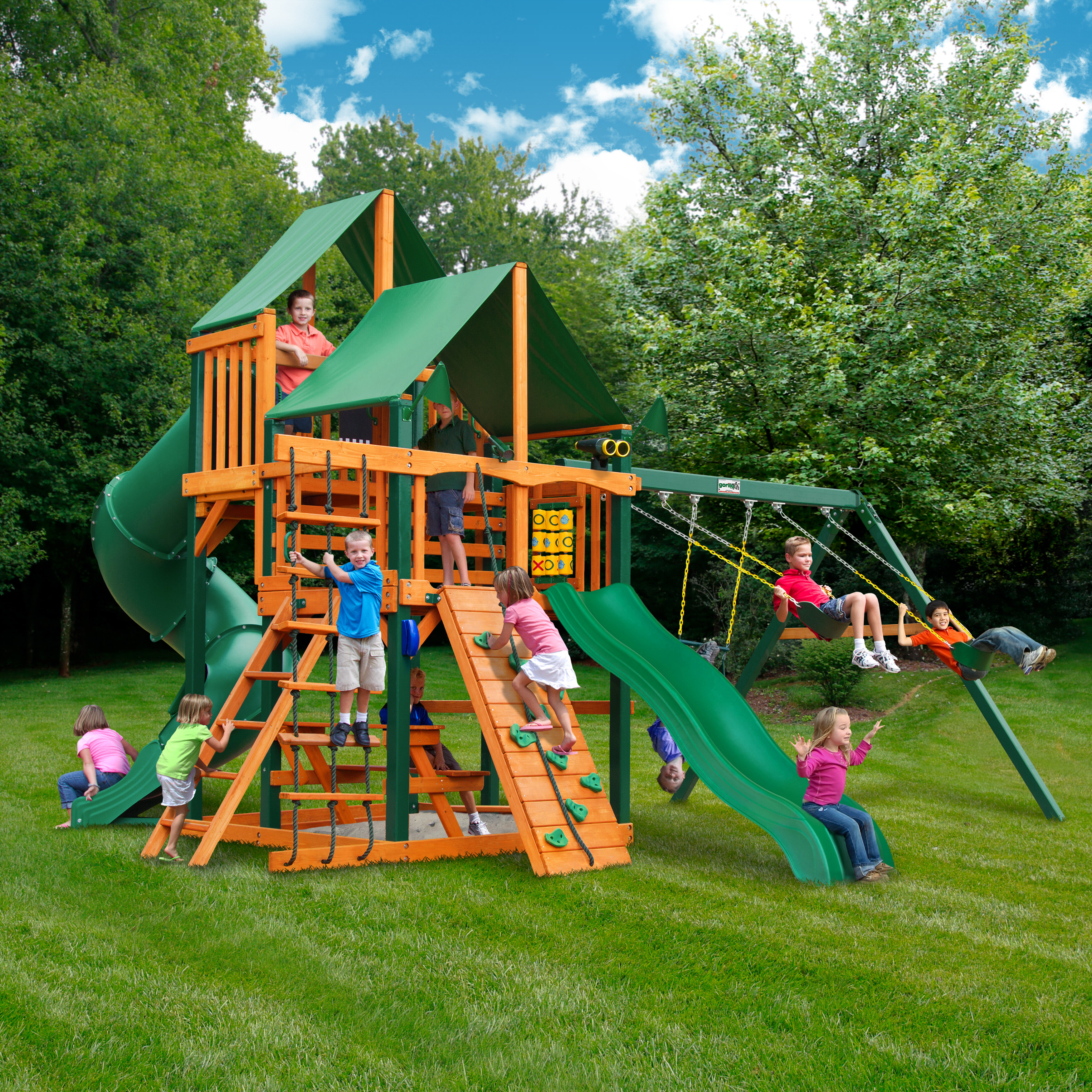 Gorilla Playsets Great Skye I Swing Set Wayfair