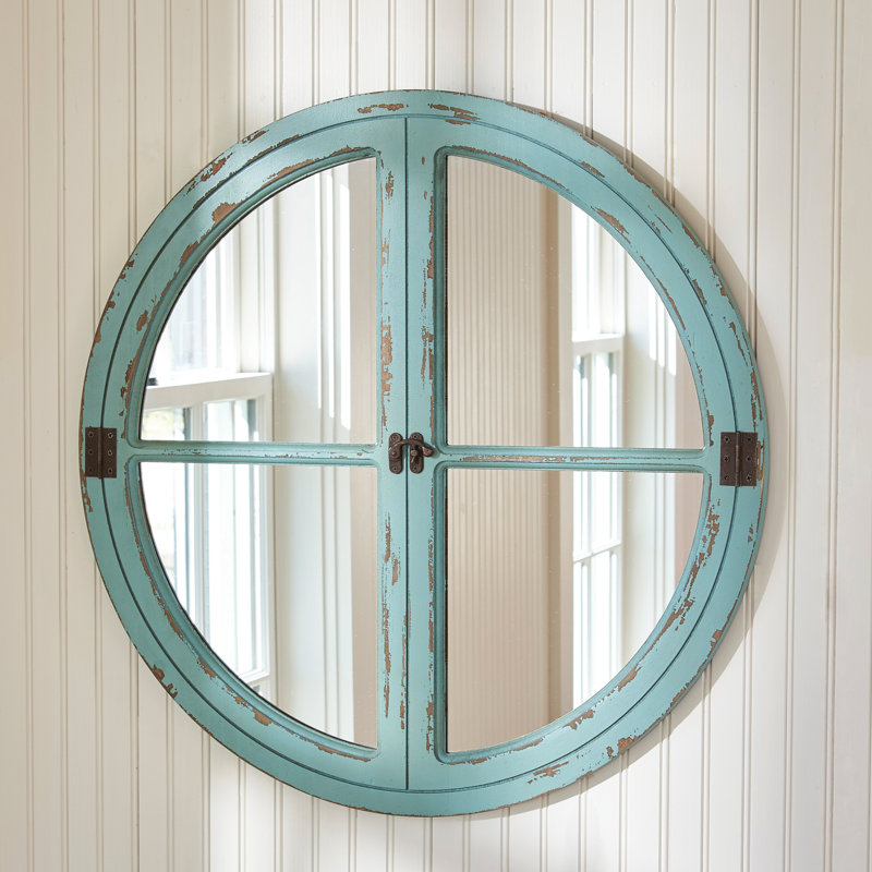 Wall Mirror Round parkdesignssplitp round window sea wall mirror & reviews | wayfair Wall Mirror Round parkdesignssplitp round window sea wall mirror & reviews | wayfair