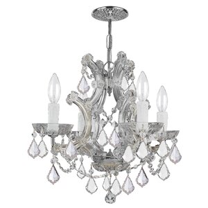 Griffiths 4-Light Crystal Chandelier