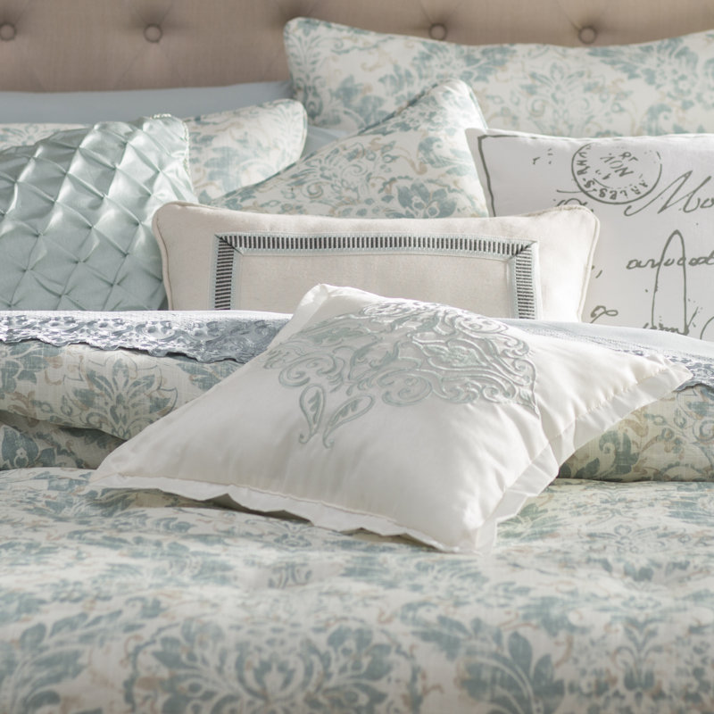 Landes 100 Cotton Pillow Cover & Reviews Birch Lane