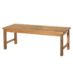 Modern Contemporary Indoor Wooden Benches Allmodern Quickview