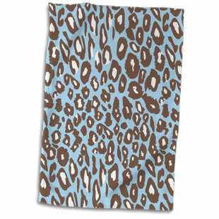Leopard Print Hand Towels Wayfair Hendrick Leopard Print Hand Towel
