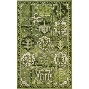 Irma Green Area Rug