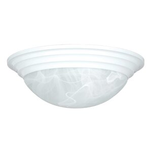 2-Light Flush Mount