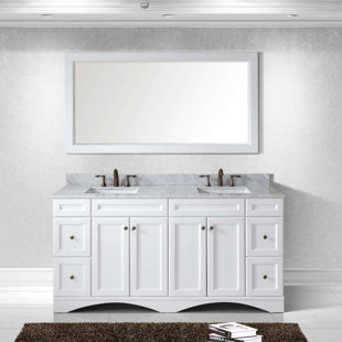 Mirrored Bathroom Vanities You Ll Love Mirrored Bathroom Vanities