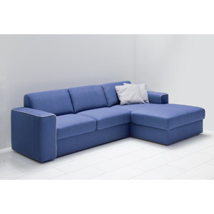 Ecksofa Adenau mit Bettfunktion von Home Loft Co..