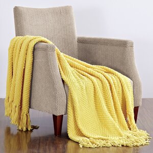 Darr Knitted Tweed Throw Blanket