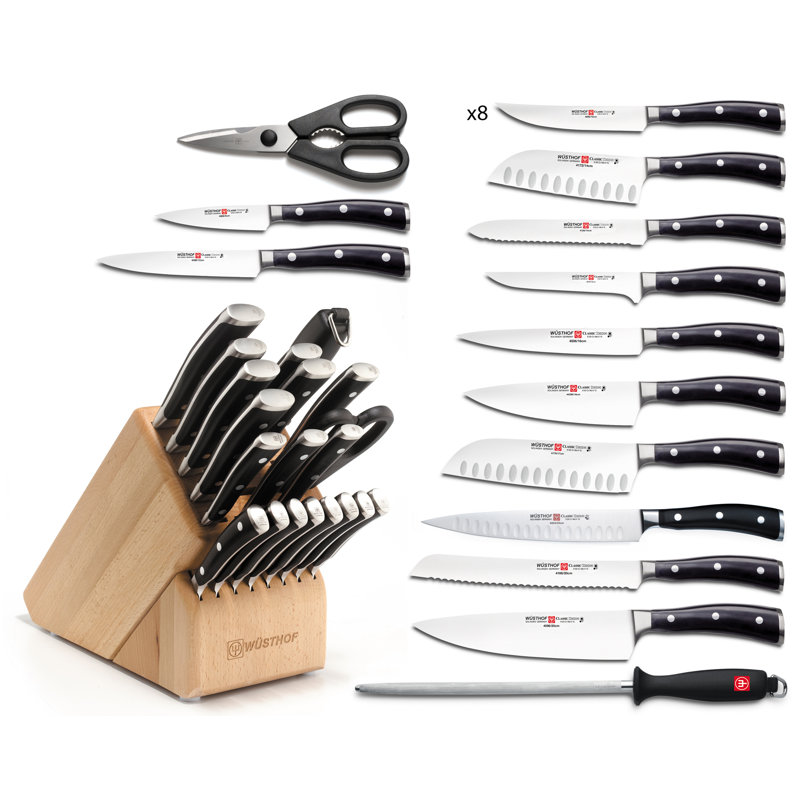 Classic Ikon 22 Piece Mega Knife Block Set