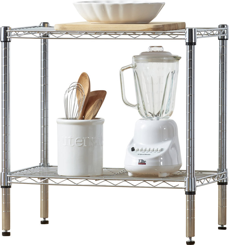 Wayfair Basics™ Wayfair Basics 2 Tier Shelving Unit & Reviews Wayfair