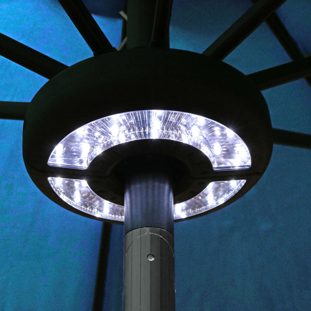 Freeport Park Brionna Patio Umbrella Led Lighting Reviews Wayfair