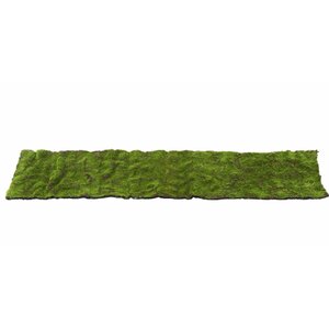 Artificial Rectangular Moss Mat Hedge