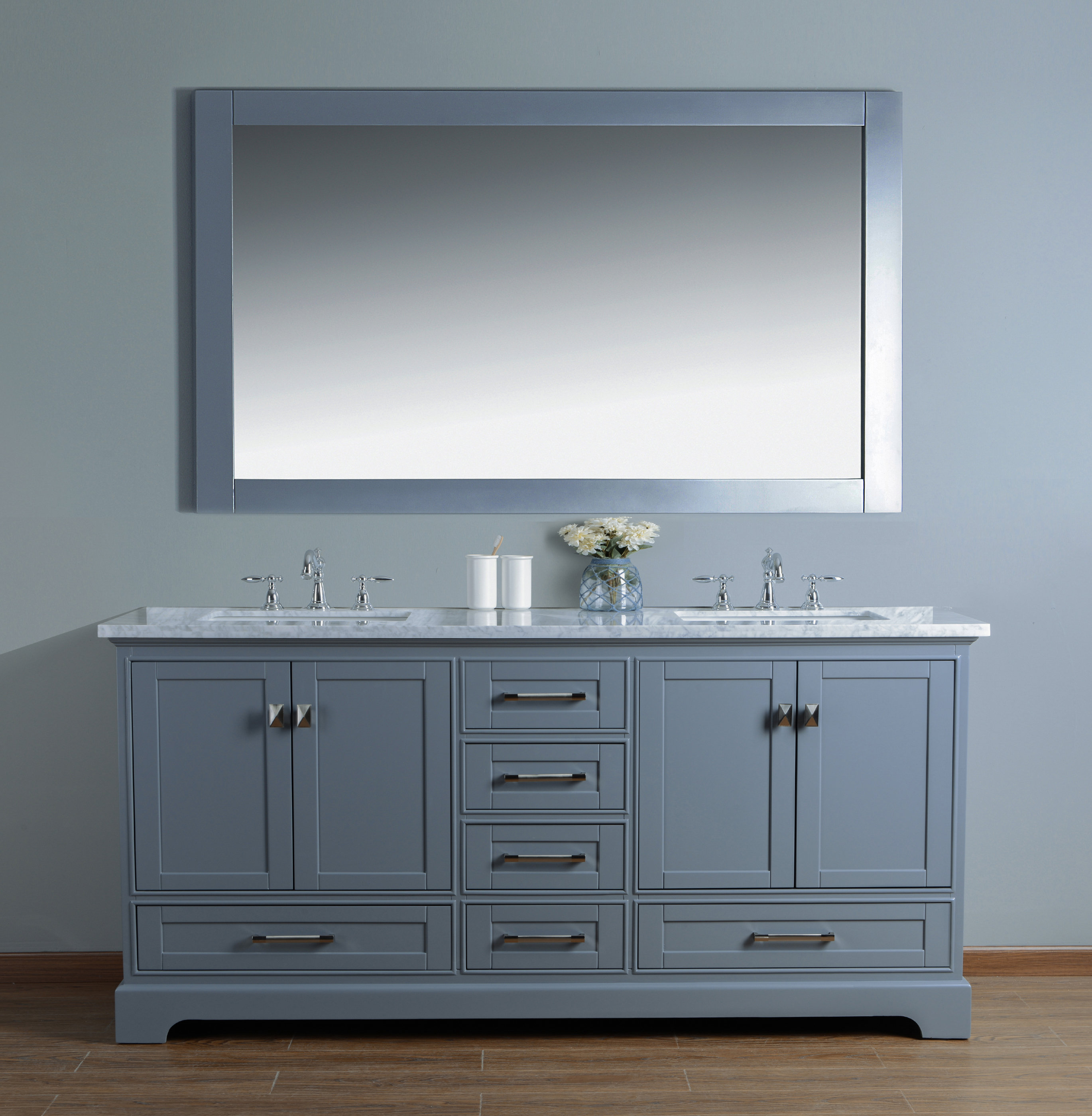 Willa Arlo Interiors Stian 72 Double Sink Bathroom Vanity Set With Willa Arlo Interiors Stian 72 Double Sink Bathroom Vanity Set With Mirror Reviews Wayfair