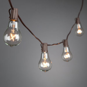 Everlasting Glow 10-Light 10 ft. Globe String Lights