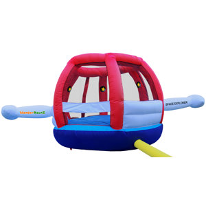 Inflatable Space Explorer Jump N' Lit Bounce House