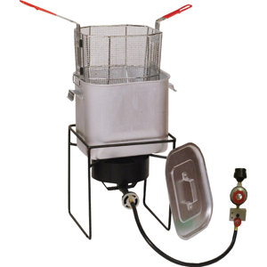 Fry Bucket Turkey and Fish Fryer Outdoor Cooker Package
