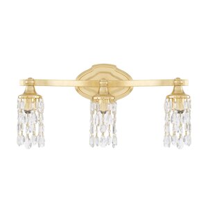 Destrey 3-Light Metal Vanity Light