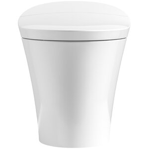 Veil Intelligent Skirted 1-Piece Elongated Dual-Flush Toilet