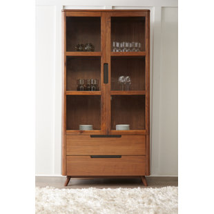 Mid Century Modern Display Cabinets You Ll Love Wayfair Clayborn China Cabinet