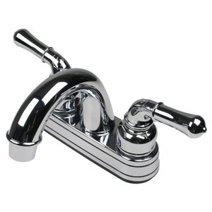 Centerset Bathroom Faucet with Double Handles