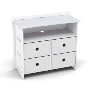 Ellari 4 Drawer Double Dresser by Harriet Bee