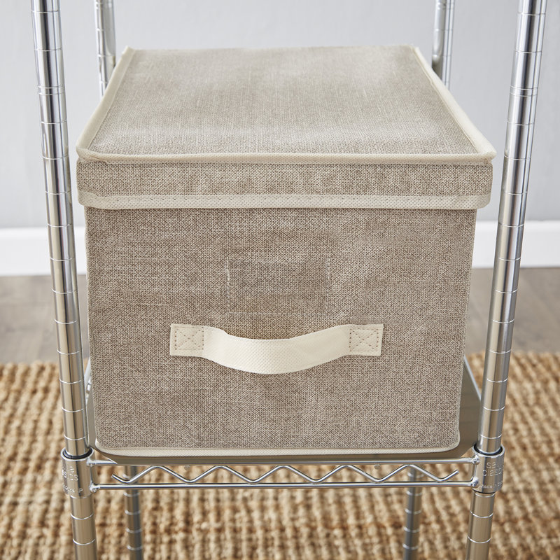 Wayfair Basics Fabric Storage Box & Reviews Wayfair