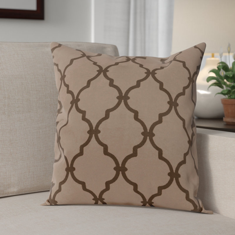 Andover Mills Reuter Trellis Throw Pillow & Reviews Wayfair