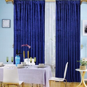 Window Theater Single Curtain Panel