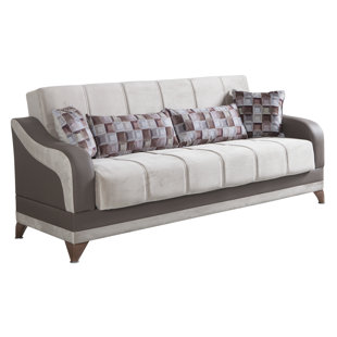 3 Seater Recliner Sofa Wayfair Elif 3 Seater Reclining Sleeper Sofa