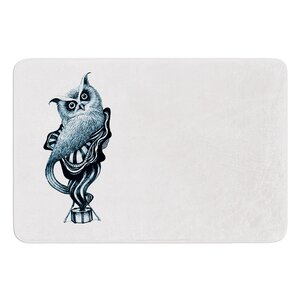 Owl by Graham Curran Bath Mat