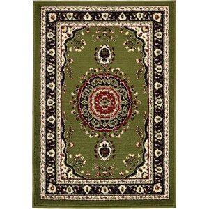 Essehoul Green Area Rug