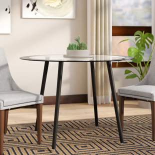 Bider Glass Dining Table Bider Glass Dining Table