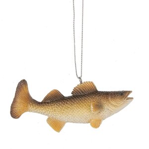 Walleye Fish Hanging Figurine