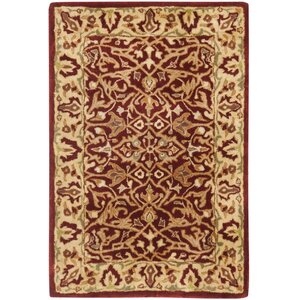 Empress Red/Light Yellow Area Rug