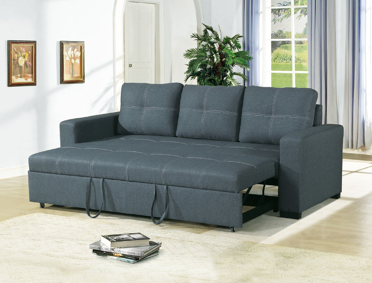 Laude Run Clauderson Convertible Sofa Reviews Wayfair